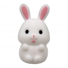 Silicone Bunny Beads 30mm - White - 1pc