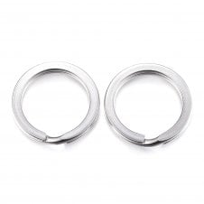 Split Ring/ Key Ring 16mm - 304 Stainless Steel - 10pcs