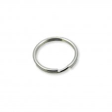 Sterling Silver - 5mm Split Rings Findings - 2pcs