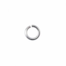 Sterling Silver - 6mm Jump Rings (0.6mm Dia) - 5pcs
