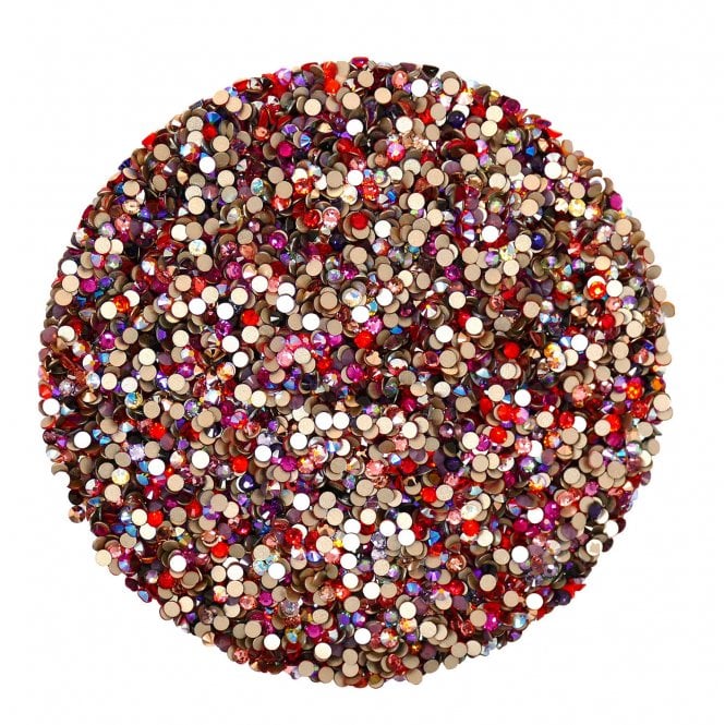 Strawberry Mix - SS20 (4.7mm)  Flatback Crystals Non-Hotfix 2088 - 50pcs