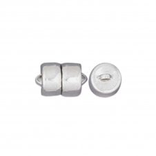 Superior Hold - 7.5x12.5mm Magnetic Clasp - Silver Plated - 1pc