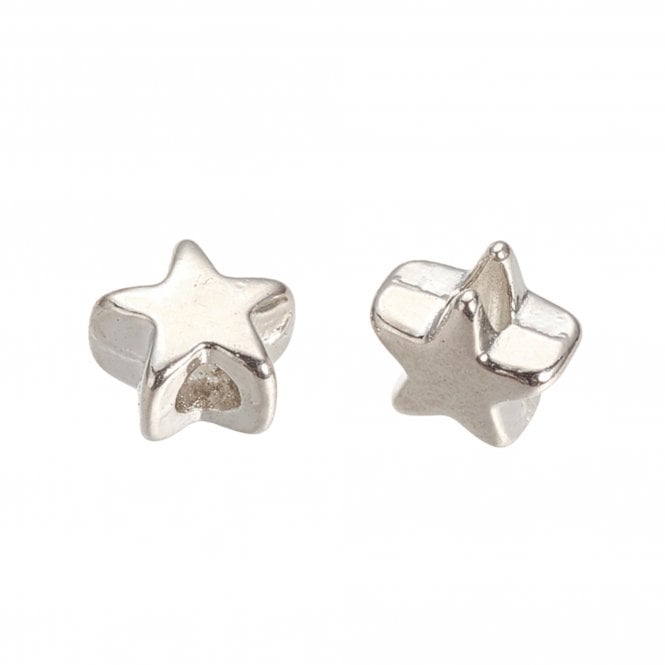 Tibetan Style Beads Mini Star 5mm - Antique Silver Plated - 20pcs