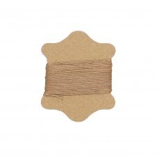 Waxed Nylon Cord 0.45mm - Camel - 20m