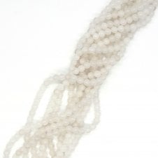 White Jade Semi Precious Stones 8mm - 39cm String